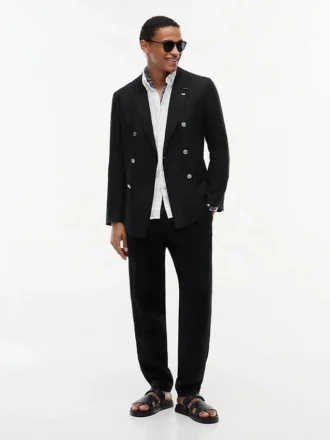 Blazer de lino New York Label