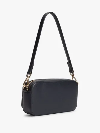 Bolso cruzado con rayas emblemáticas