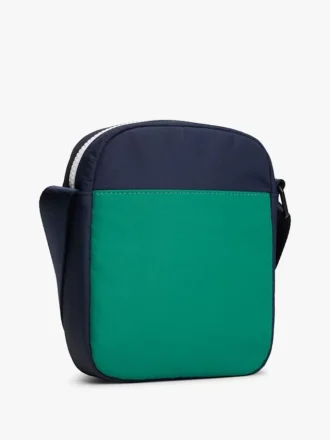 Bolso Mini Reporter con bloques de color