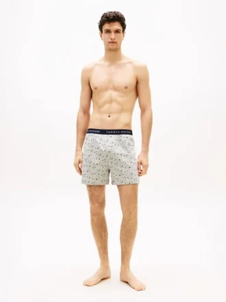 Boxer de punto estampado