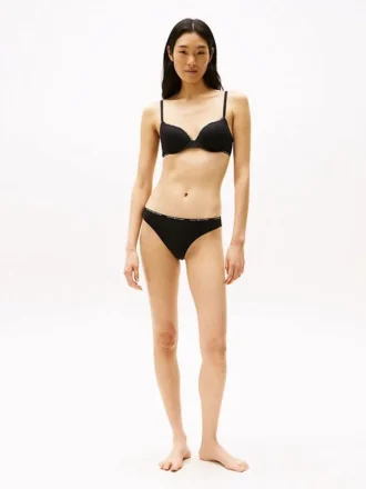 Braguitas tipo bikini con logo repetido