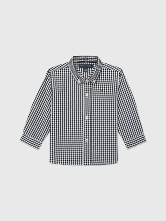 Camisa de cuadros vichy para bebés