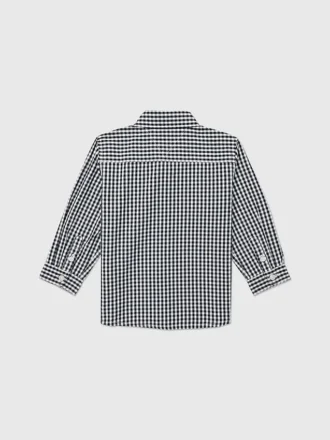 Camisa de cuadros vichy para bebés