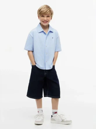Camisa de seersucker para niños