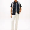 Camisa Oxford de pantalones cortos y corte regular