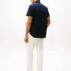 Camisa Oxford de pantalones cortos y corte regular
