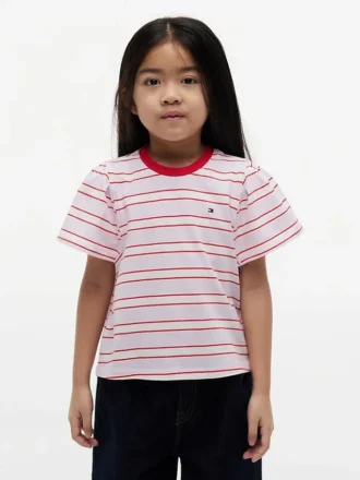 Camiseta a rayas para niños