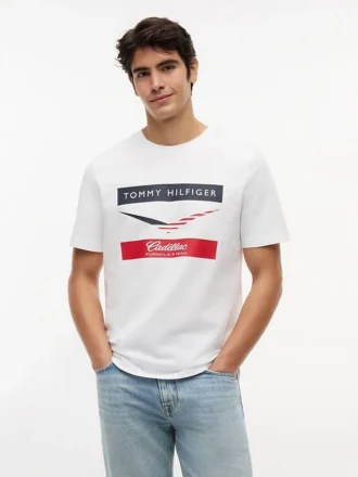 Camiseta con chevrón Tommy x Cadillac F1® Team