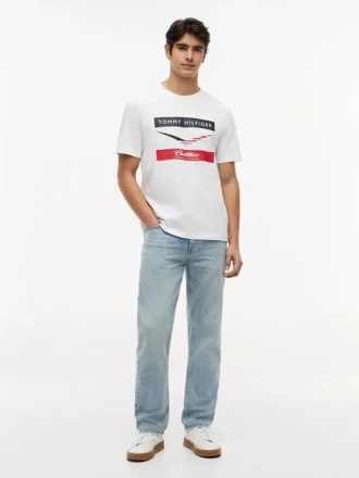 Camiseta con chevrón Tommy x Cadillac F1® Team