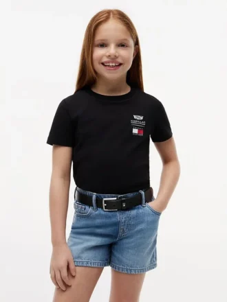Camiseta infantil con el logotipo de Tommy x Cadillac F1® Team