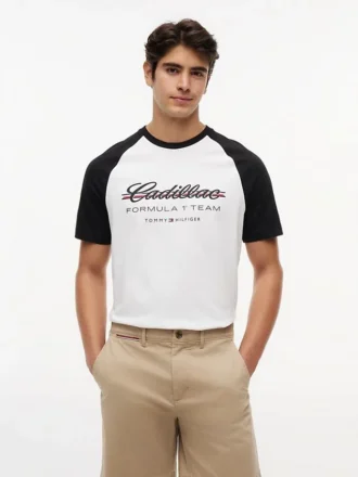 Camiseta Raglan Tommy x Cadillac F1® Team