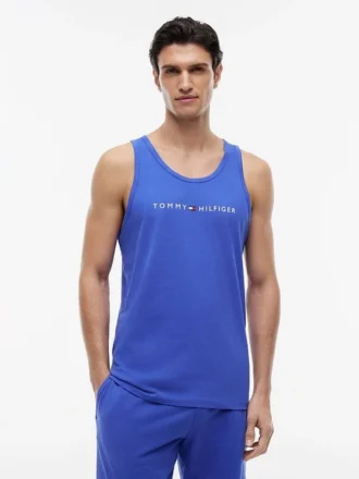 Camiseta sin mangas para dormir con el logotipo de Hilfiger