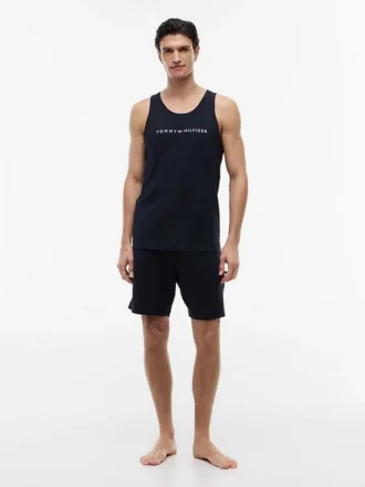 Camiseta sin mangas para dormir con el logotipo de Hilfiger