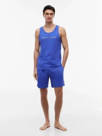 Camiseta sin mangas para dormir con el logotipo de Hilfiger