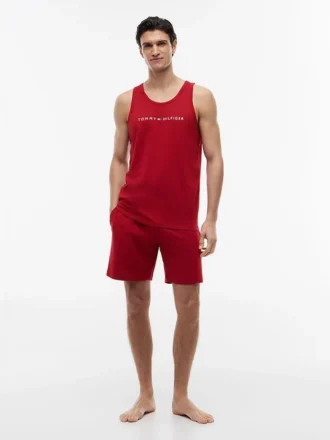 Camiseta sin mangas para dormir con el logotipo de Hilfiger