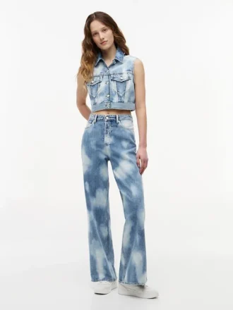 Chaleco corto de mezclilla Tommy Jeans