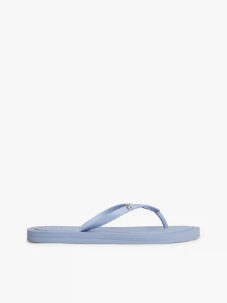 Chanclas con detalles de monograma