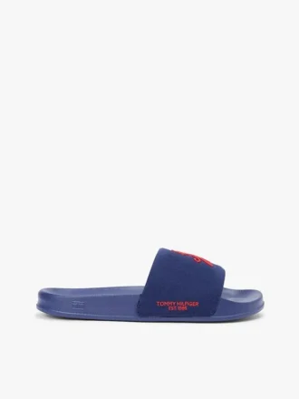 Chanclas de lona con monograma