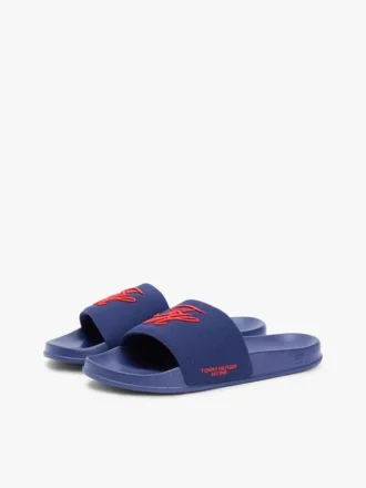 Chanclas de lona con monograma