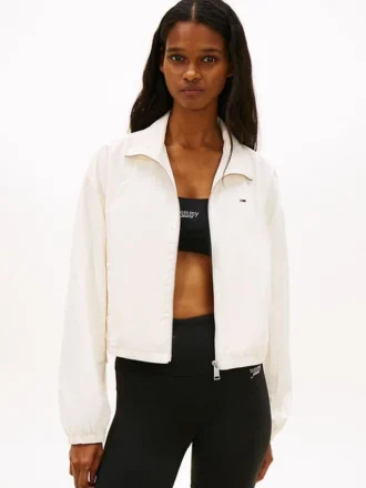 Chaqueta con cremallera repelente al agua de Tommy Jeans