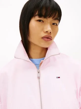 Chaqueta con cremallera repelente al agua de Tommy Jeans
