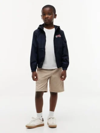 Chaqueta de vela con capucha para niños