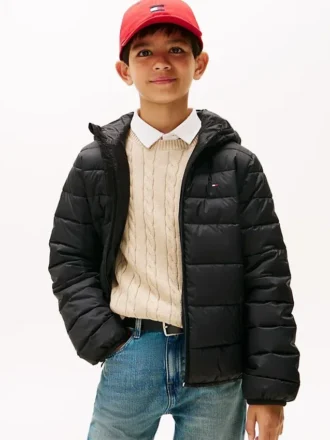 Chaqueta plegable resistente al agua para niños