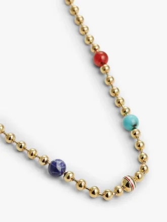 Collar boho multicolor con cuentas