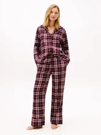 Conjunto de pijama de franela y pantalones