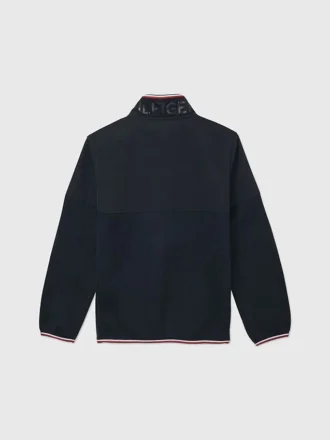 Cortavientos de cuello alto para niños