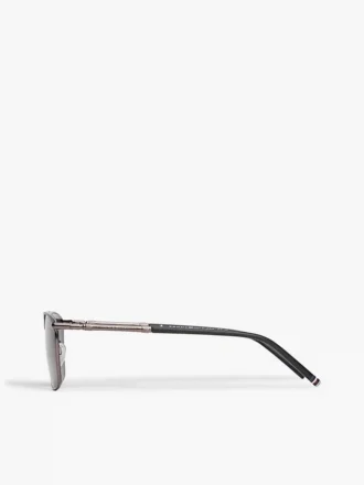 Gafas de sol con montura cuadrada de metal