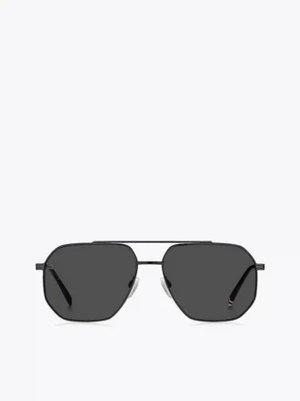 Gafas de sol con montura geométrica tipo navegante