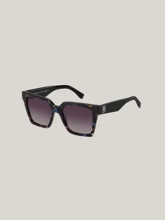Gafas de sol oversize con forma de mariposa y logotipo TH