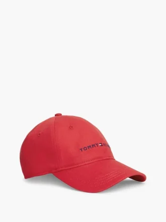 Gorra de béisbol con el logotipo de Tommy bordado