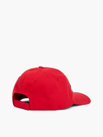 Gorra de béisbol con logotipo de rayas y bandera para niños