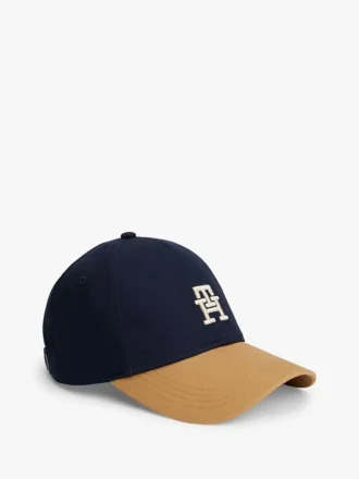 Gorra de béisbol con logotipo monograma