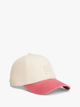 Gorra de béisbol con logotipo monograma