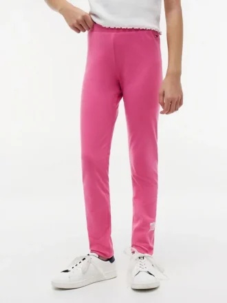 Leggings infantiles con el logotipo de Tommy estilo universitario