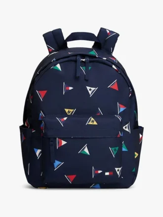 Mochila infantil con estampado de banderas náuticas