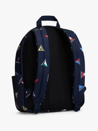 Mochila infantil con estampado de banderas náuticas