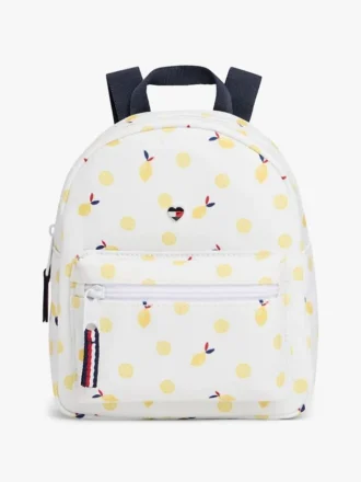 Mochila infantil con estampado de limones