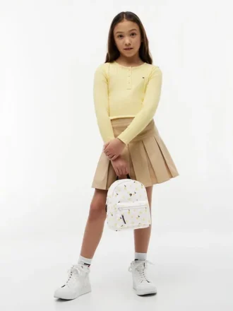 Mochila infantil con estampado de limones