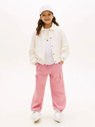 Pantalón cargo elástico para niños