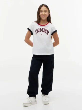 Pantalón cargo elástico para niños