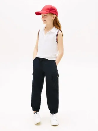 Pantalón cargo elástico para niños