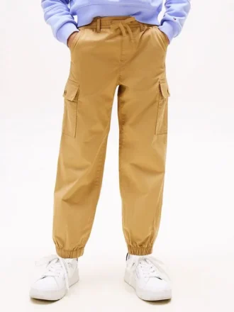Pantalón cargo elástico para niños