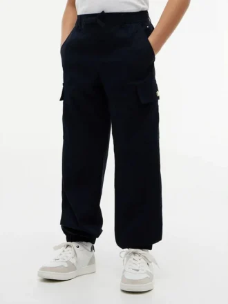 Pantalón cargo elástico para niños
