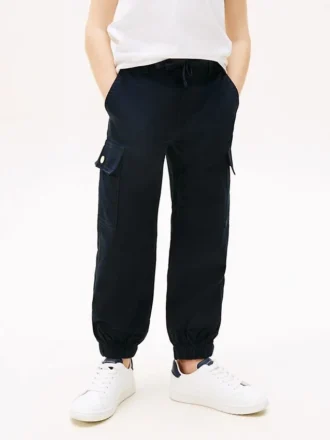 Pantalón cargo elástico para niños