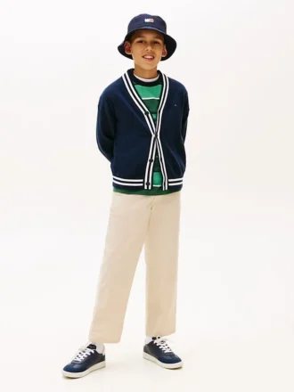 Pantalón chino holgado elástico para niños