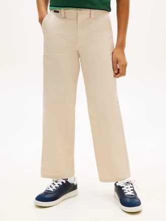 Pantalón chino holgado elástico para niños